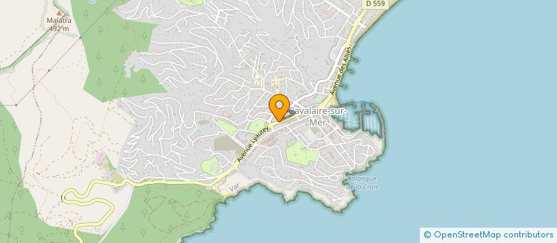 localisation de l'entreprise MONSIEUR ALAIN SENESAEL à CAVALAIRE-SUR-MER