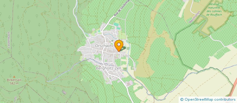 localisation de l'entreprise MONSIEUR ALAIN SENGELE  ORSCHWIHR