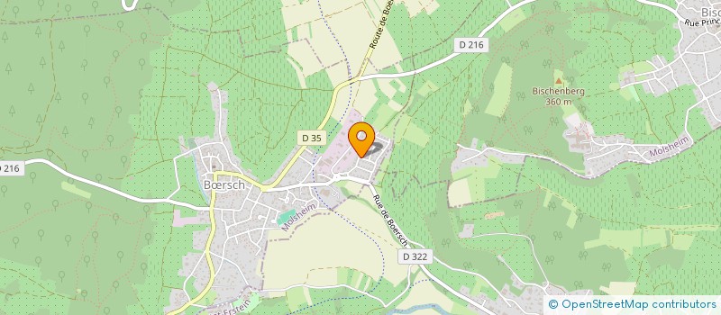 localisation de l'entreprise MONSIEUR ALAIN SENSENBRENNER  BRSCH