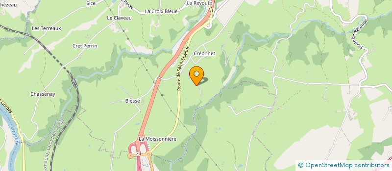 localisation de l'entreprise MONSIEUR ALAIN SERRE  SAINT-MARCEL-DE-FELINES