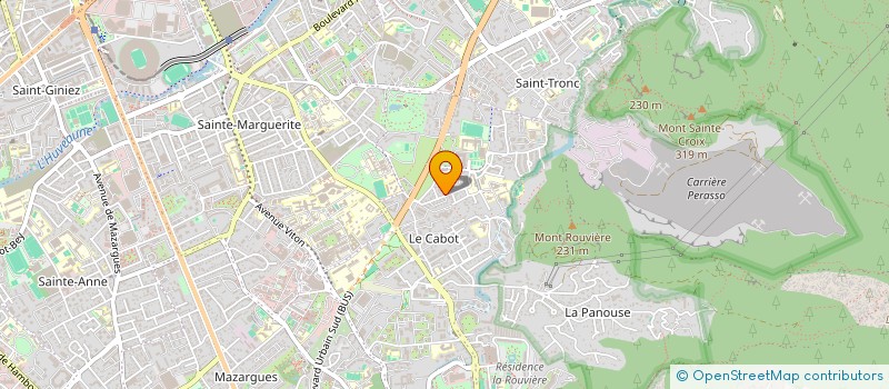 localisation de l'entreprise MONSIEUR ALAIN SERRETIELLO à MARSEILLE 9EME
