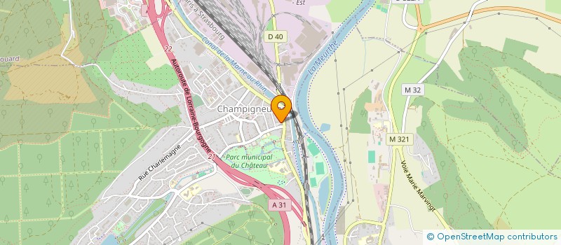 localisation de l'entreprise MONSIEUR ALAIN SERTON  CHAMPIGNEULLES