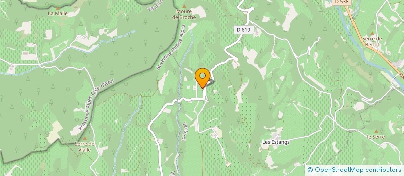 localisation de l'entreprise MONSIEUR ALAIN SERVAN  SAINT-FERREOL-TRENTE-PAS