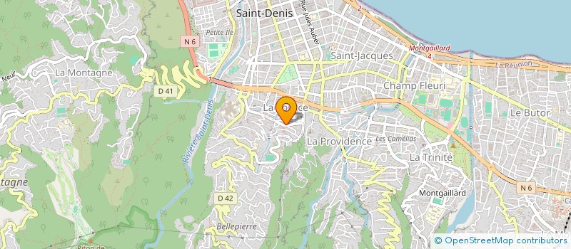 localisation de l'entreprise MONSIEUR ALAIN SEVAGAMY à SAINT-DENIS