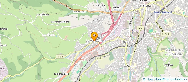 localisation de l'entreprise MONSIEUR ALAIN SIBERT à SAINT-CHAMOND