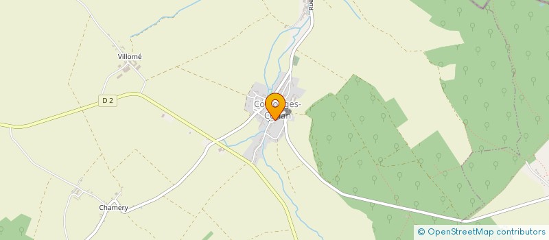 localisation de l'entreprise MONSIEUR ALAIN SILLARI  COULONGES-COHAN