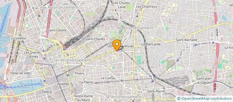 localisation de l'entreprise MONSIEUR ALAIN SILVESTRINI à MARSEILLE