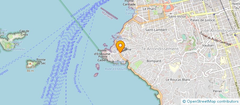 localisation de l'entreprise MONSIEUR ALAIN SIMIANIKHINE à MARSEILLE
