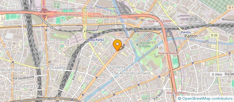 localisation de l'entreprise MONSIEUR ALAIN SIMON  PARIS