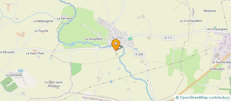 localisation de l'entreprise MONSIEUR ALAIN SIMON  NIAFLES