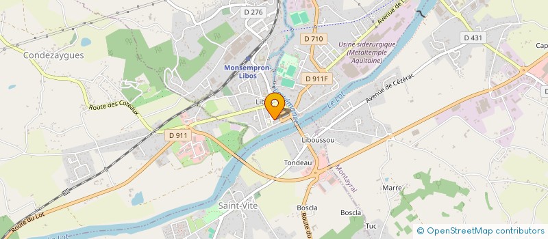 localisation de l'entreprise MONSIEUR ALAIN SIMON à MONSEMPRON-LIBOS