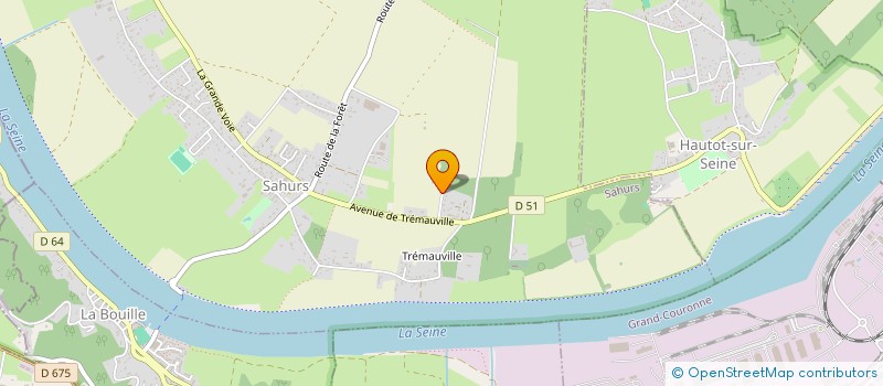 localisation de l'entreprise MONSIEUR ALAIN SIMON  SAHURS