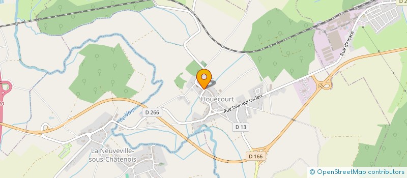 localisation de l'entreprise MONSIEUR ALAIN SIMONET  VIOCOURT