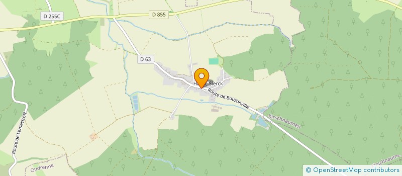 localisation de l'entreprise MONSIEUR ALAIN SINDT  KERLING-LES-SIERCK