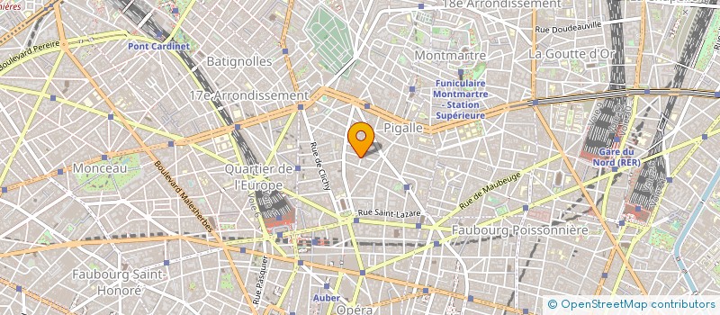 localisation de l'entreprise MONSIEUR ALAIN SINIBALDI à PARIS