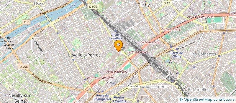 localisation de l'entreprise MONSIEUR ALAIN SIRIEIX à LEVALLOIS-PERRET