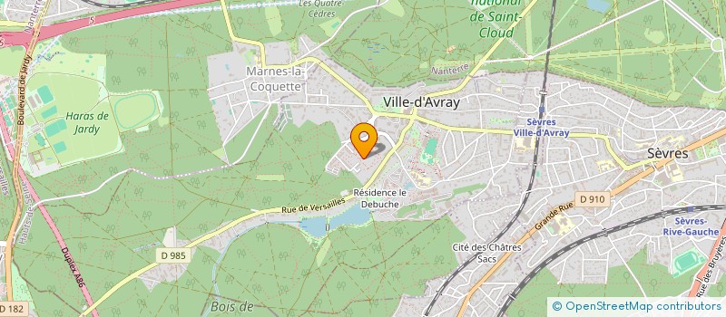 localisation de l'entreprise MONSIEUR ALAIN SOMMER à VILLE-D'AVRAY