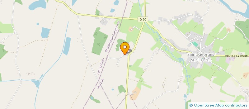 localisation de l'entreprise MONSIEUR ALAIN SORDET  SAINT-GEORGES-SUR-LA-PREE