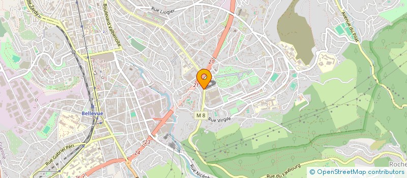 localisation de l'entreprise MONSIEUR ALAIN SOUBEYRAND  SAINT-ETIENNE