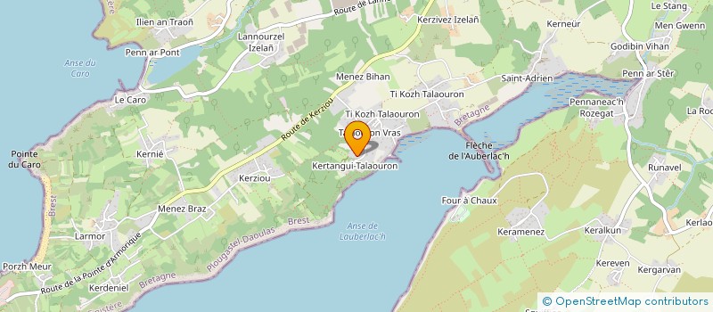localisation de l'entreprise MONSIEUR ALAIN SOUBIGOU à PLOUGASTEL-DAOULAS