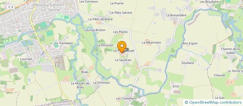 localisation de l'entreprise MONSIEUR ALAIN SOUESNEL  NOYAL-CHATILLON-SUR-SEICHE