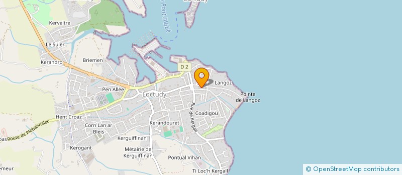 localisation de l'entreprise MONSIEUR ALAIN SOUFACHE  LOCTUDY