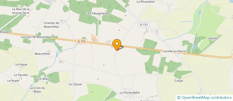 localisation de l'entreprise MONSIEUR ALAIN SOULAINE à AVESSAC