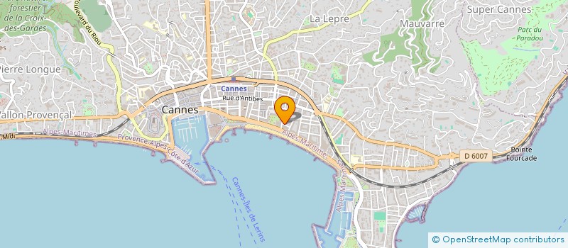 localisation de l'entreprise MONSIEUR ALAIN SOUSSI  CANNES