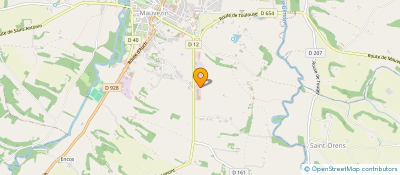 localisation de l'entreprise MONSIEUR ALAIN SOVRAN  SAINT-ANTONIN