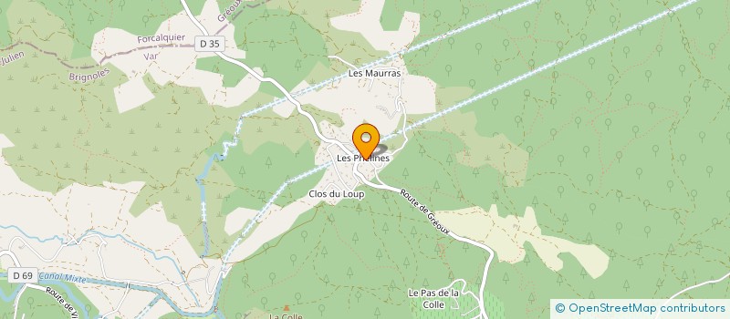 localisation de l'entreprise MONSIEUR ALAIN SPRUYTTE  SAINT-JULIEN