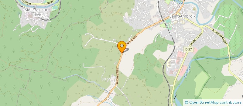 localisation de l'entreprise MONSIEUR ALAIN STAMATIOU  SAINT-AMBROIX