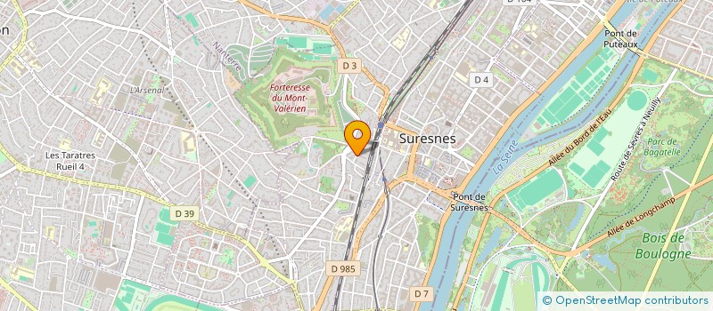 localisation de l'entreprise MONSIEUR ALAIN STARICKY à SURESNES