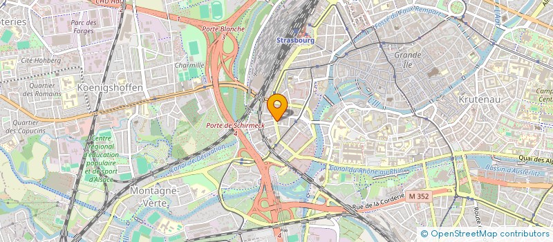 localisation de l'entreprise MONSIEUR ALAIN STENGER à STRASBOURG