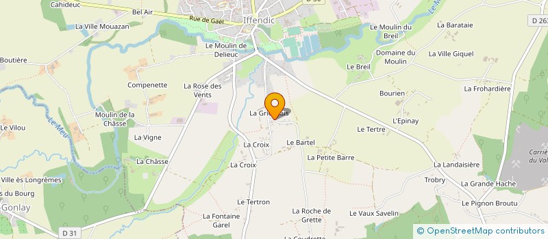 localisation de l'entreprise MONSIEUR ALAIN STEPHAN à IFFENDIC