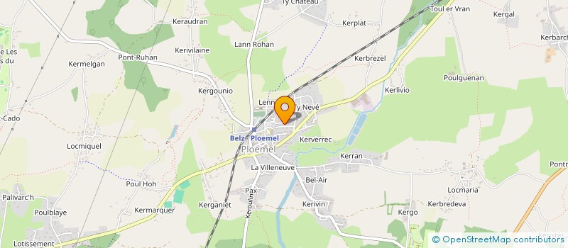 localisation de l'entreprise MONSIEUR ALAIN STEPHAN  PLOEMEL