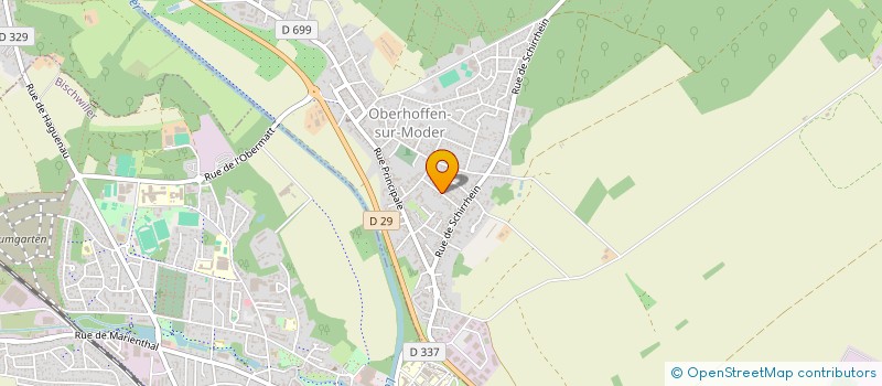 localisation de l'entreprise MONSIEUR ALAIN STOFFEL  GRIES