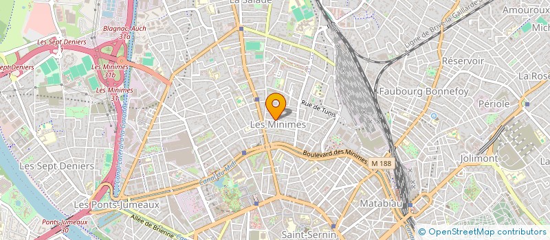 localisation de l'entreprise MONSIEUR ALAIN SUSPENE à TOULOUSE