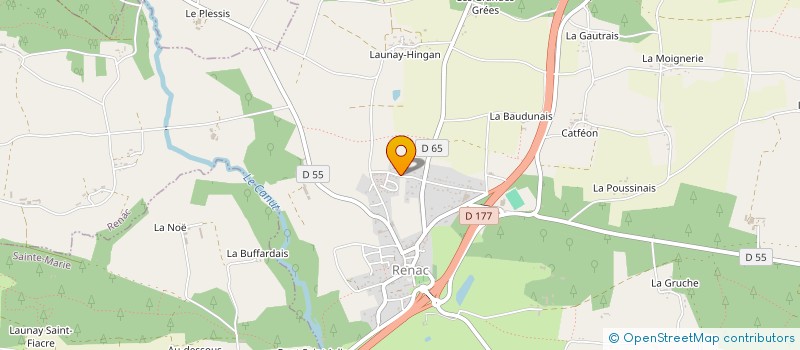 localisation de l'entreprise MONSIEUR ALAIN SYLVESTRE à LANGON