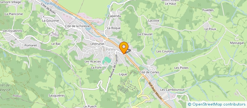 localisation de l'entreprise MONSIEUR ALAIN SZYMANSKI  FIRMI