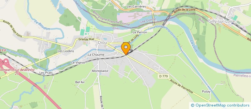 localisation de l'entreprise MONSIEUR ALAIN TACHON à DOMPIERRE-SUR-BESBRE