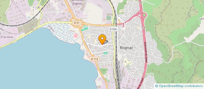 localisation de l'entreprise MONSIEUR ALAIN TAGLIAFERRI  ROGNAC