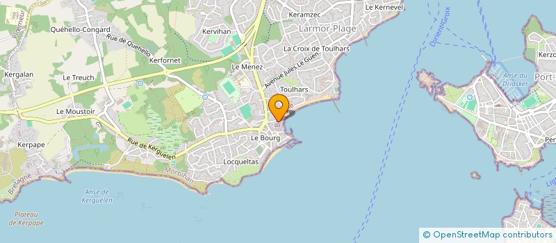 localisation de l'entreprise MONSIEUR ALAIN TANGUY à LARMOR-PLAGE