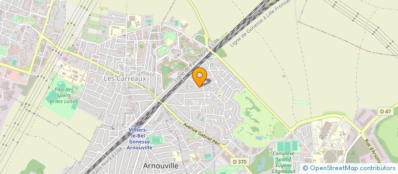 localisation de l'entreprise MONSIEUR ALAIN TANRIVERDI à GONESSE