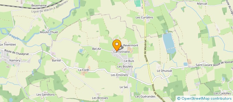 localisation de l'entreprise MONSIEUR ALAIN TANTILLO à CHAVEYRIAT
