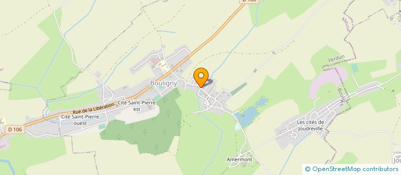 localisation de l'entreprise MONSIEUR ALAIN TARDIVON à BOULIGNY