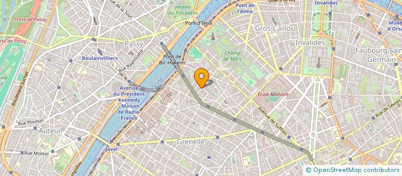 localisation de l'entreprise MONSIEUR ALAIN TASSEL  PARIS