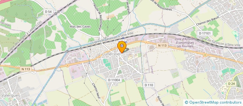 localisation de l'entreprise MONSIEUR ALAIN TENDERO à LUNEL-VIEL