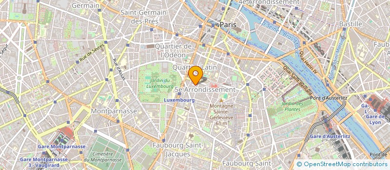 localisation de l'entreprise MONSIEUR ALAIN TERNON  PARIS