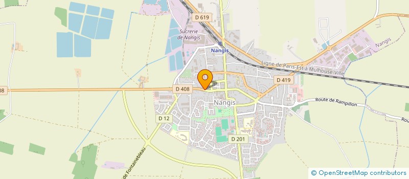 localisation de l'entreprise MONSIEUR ALAIN TERRIER  FONTENAILLES