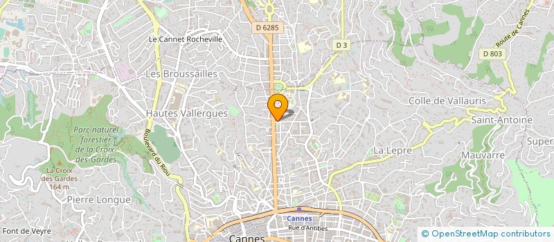 localisation de l'entreprise MONSIEUR ALAIN TEYSSIER  LORGUES